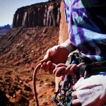 tying in at indian creek